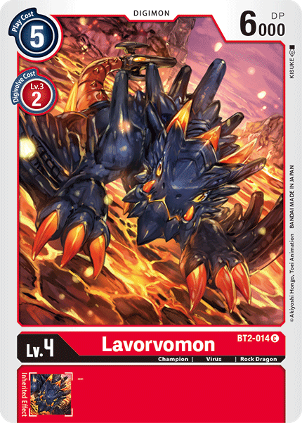 Image of Lavorvomon [BT2-014] [Release Special Booster Ver.1.5]
