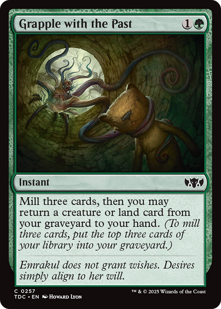 Image of Grapple with the Past [Tarkir: Dragonstorm Commander]