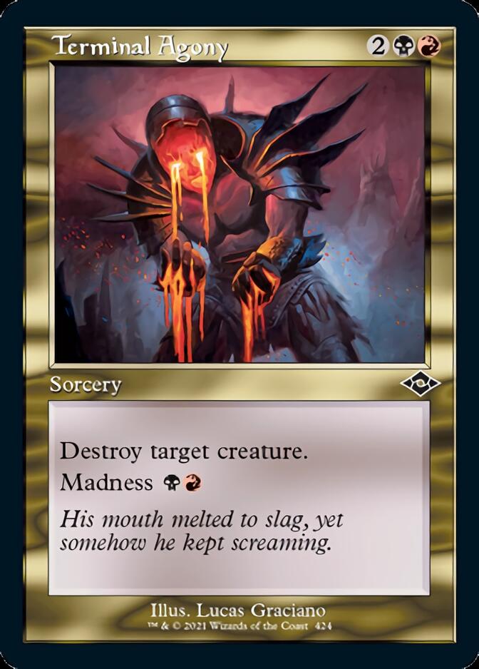 Image of Terminal Agony (Retro Foil Etched) [Modern Horizons 2]