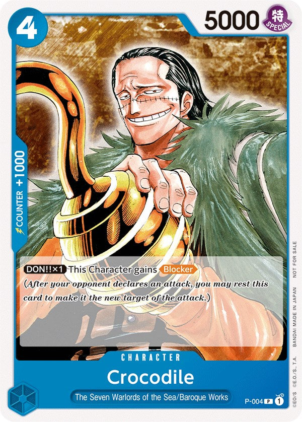 Image of Crocodile (Promotion Pack 2022) [One Piece Promotion Cards]