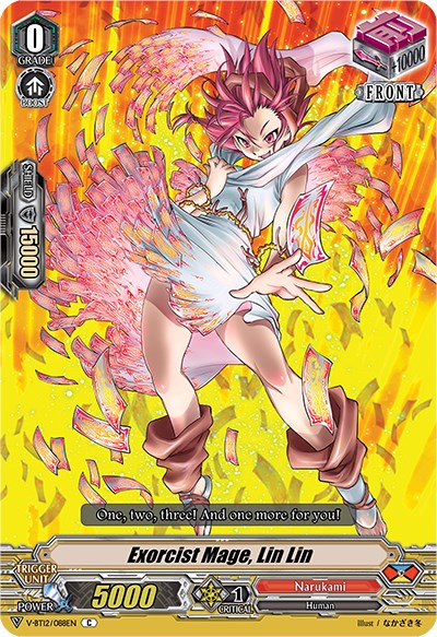 Image of Exorcist Mage, Lin Lin (V-BT12/088EN) [Divine Lightning Radiance]