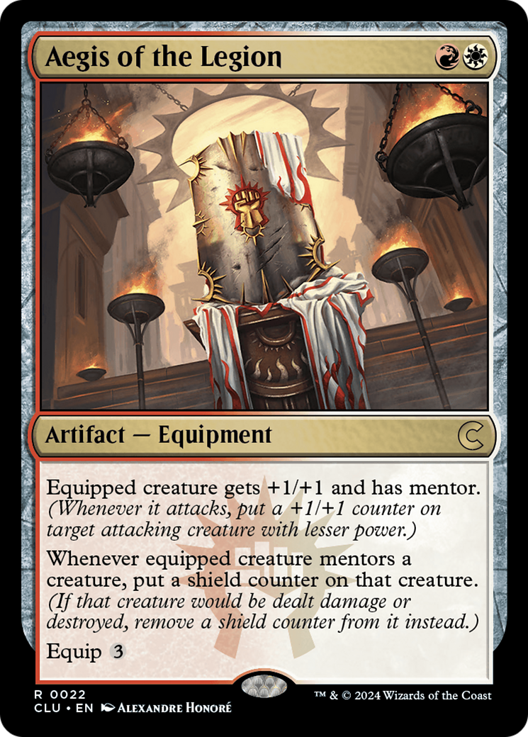 Image of Aegis of the Legion [Ravnica: Clue Edition]