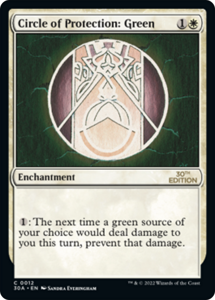 Image of Circle of Protection: Green [30th Anniversary Edition]