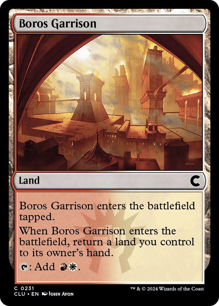 Image of Boros Garrison [Ravnica: Clue Edition]