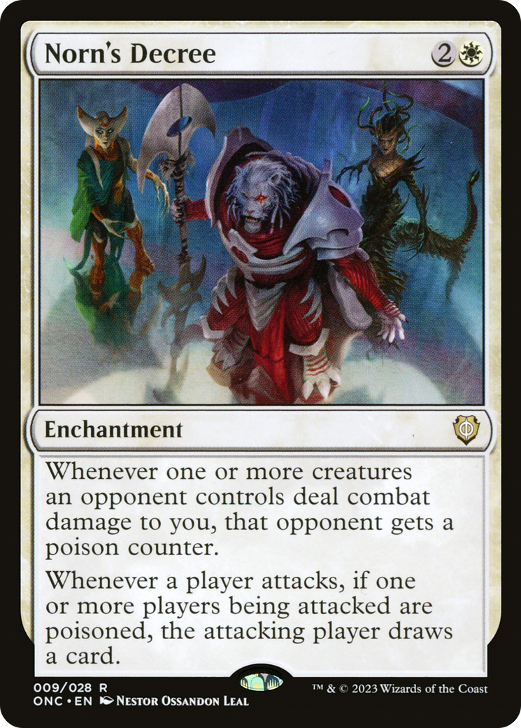 Image of Norn's Decree [Phyrexia: All Will Be One Commander]