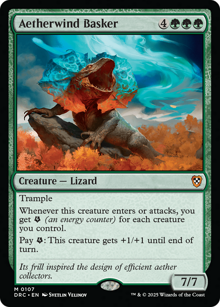 Image of Aetherwind Basker [Aetherdrift Commander]
