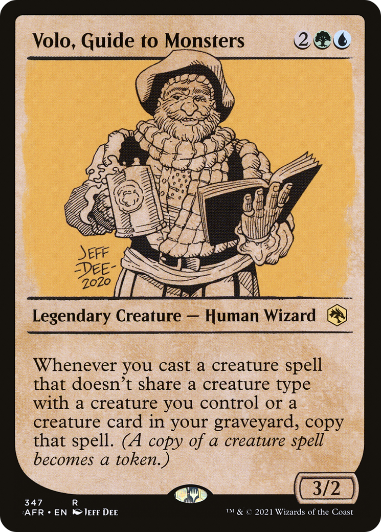 Image of Volo, Guide to Monsters (Showcase) [Dungeons & Dragons: Adventures in the Forgotten Realms]