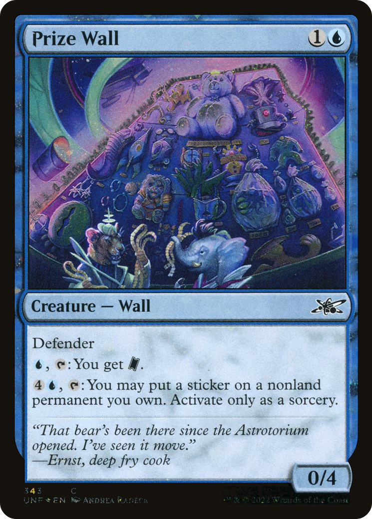 Image of Prize Wall (Galaxy Foil) [Unfinity]