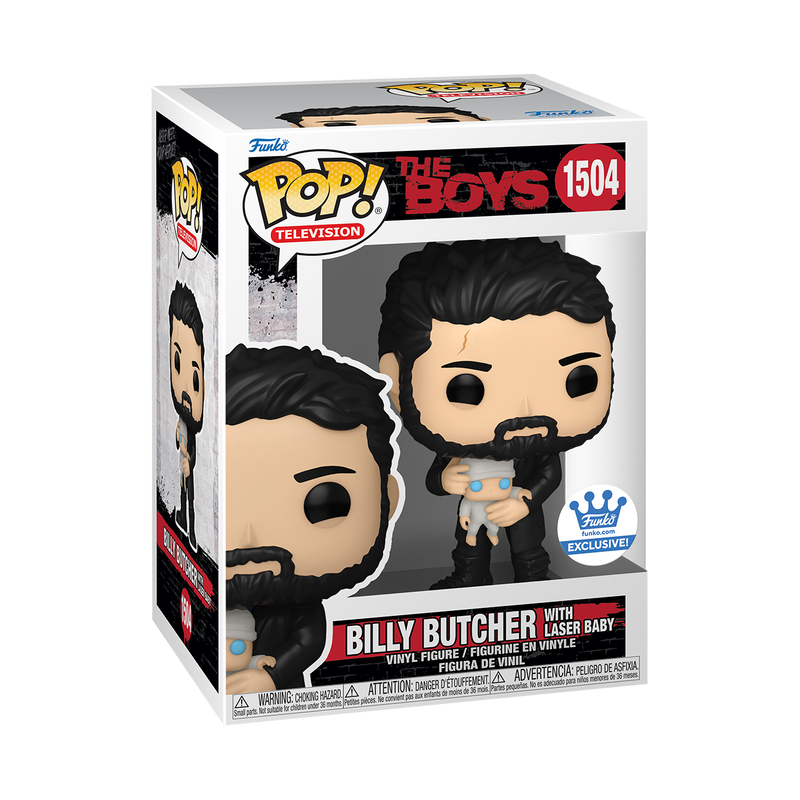 Billy Butcher with Laser Baby  #1504 (Pop! Television The Boys) Funko Exclusive
