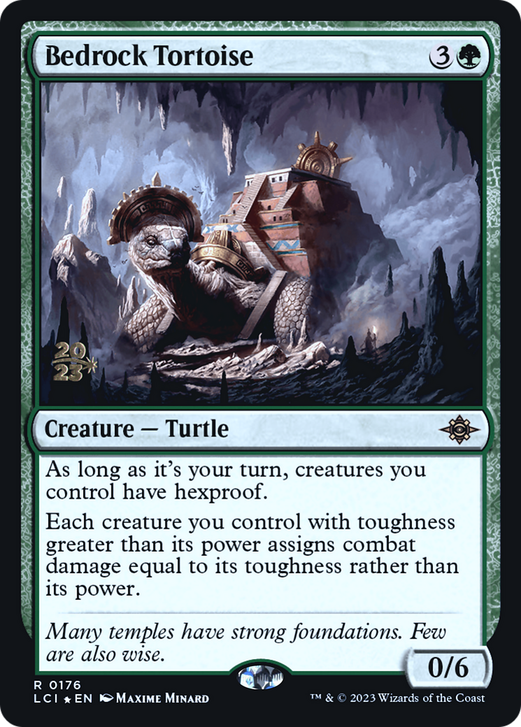 Image of Bedrock Tortoise [The Lost Caverns of Ixalan Prerelease Cards]