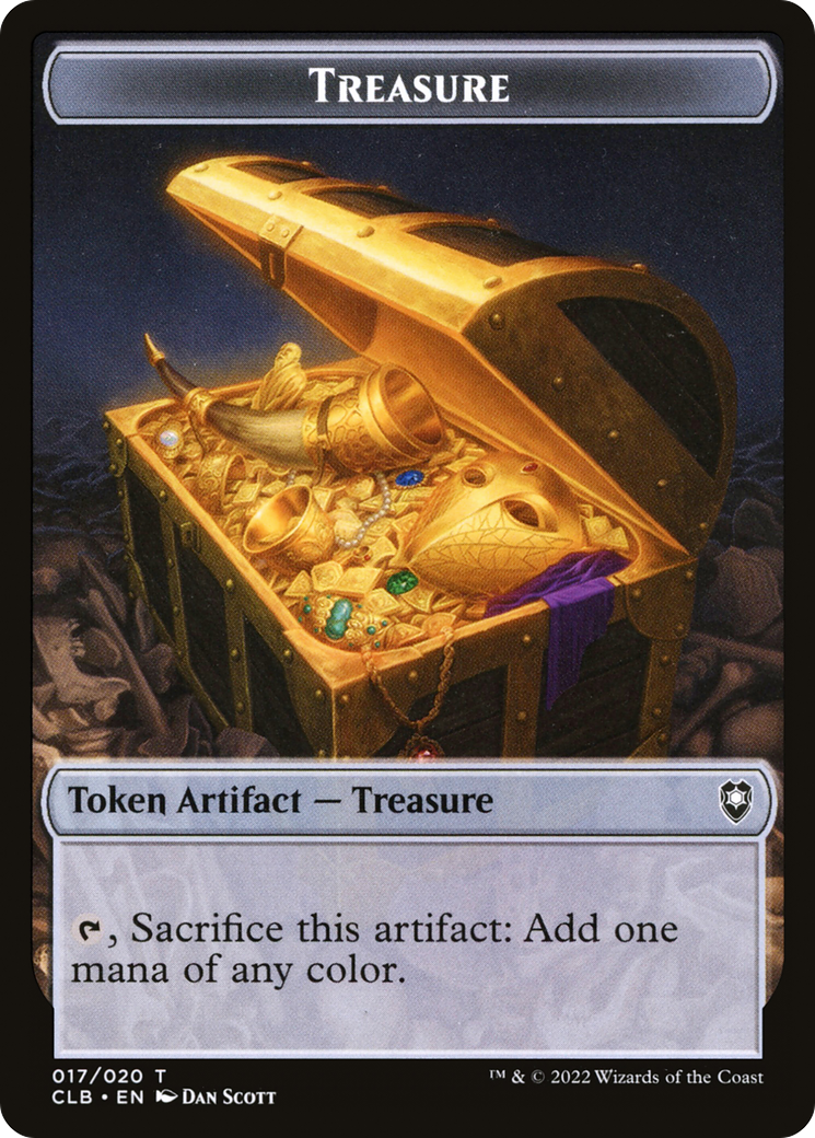 Image of Treasure Token [Commander Legends: Battle for Baldur's Gate Tokens]