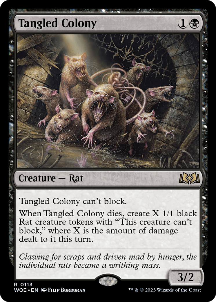 Image of Tangled Colony [Wilds of Eldraine]
