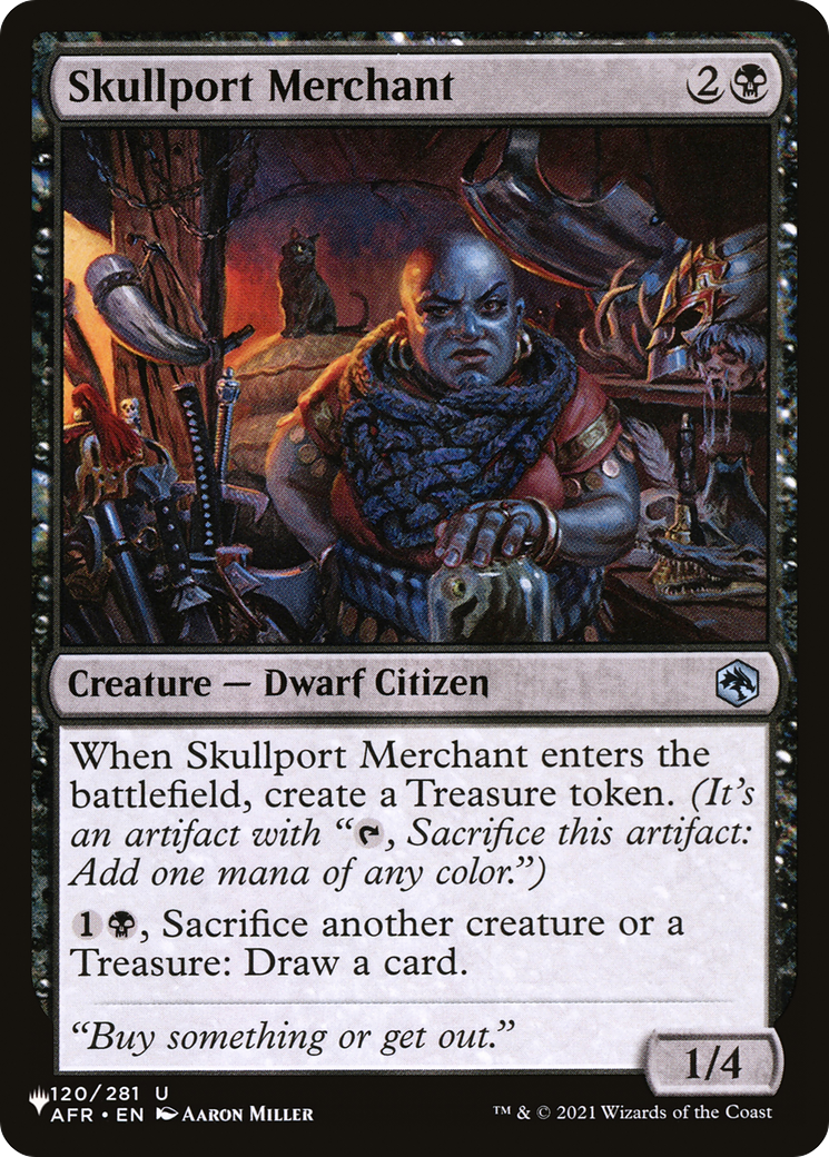 Image of Skullport Merchant [The List]