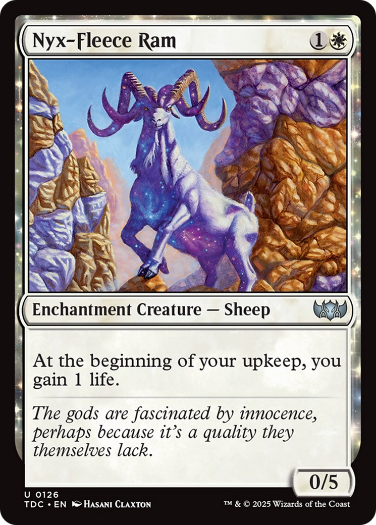 Image of Nyx-Fleece Ram [Tarkir: Dragonstorm Commander]