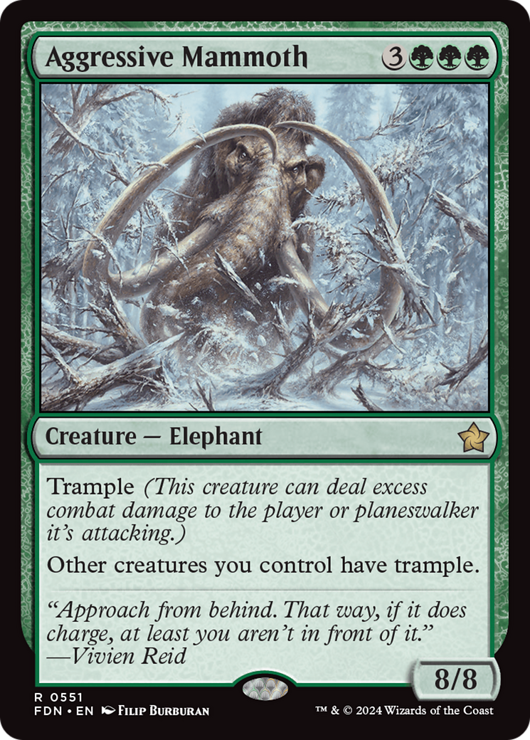Image of Aggressive Mammoth [Foundations]