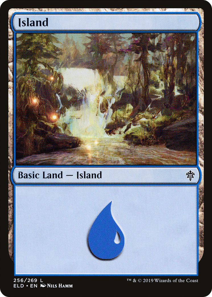 Image of Island (256) [Throne of Eldraine]