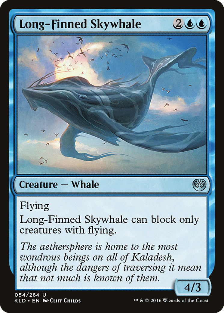 Image of Long-Finned Skywhale [Kaladesh]