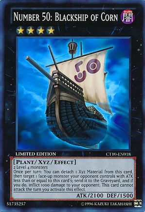 Image of Number 50: Blackship of Corn [CT10-EN018] Super Rare