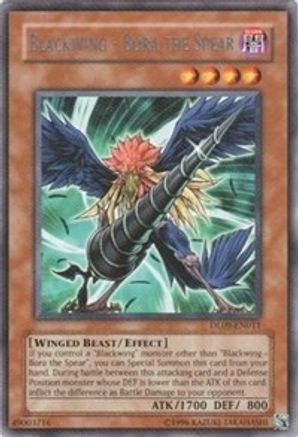 Image of Blackwing - Bora the Spear (Blue) [DL09-EN011] Rare
