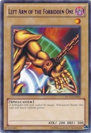 Image of Left Arm of the Forbidden One (Purple) [DL11-EN005] Rare