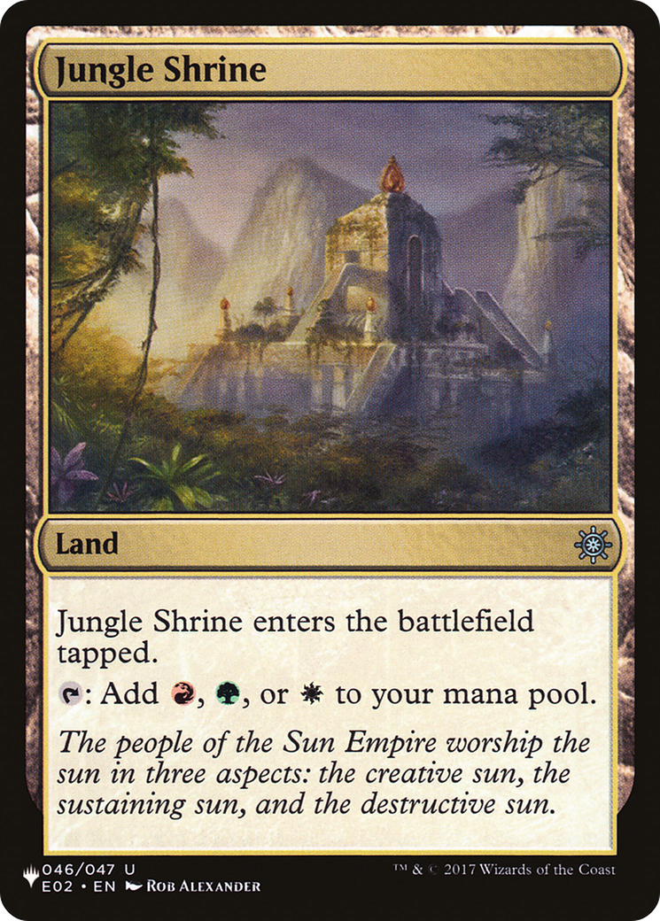 Image of Jungle Shrine (E02) [The List]