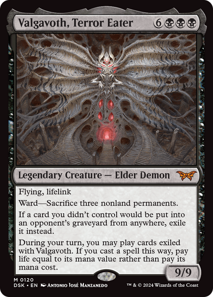 Image of Valgavoth, Terror Eater [Duskmourn: House of Horror]