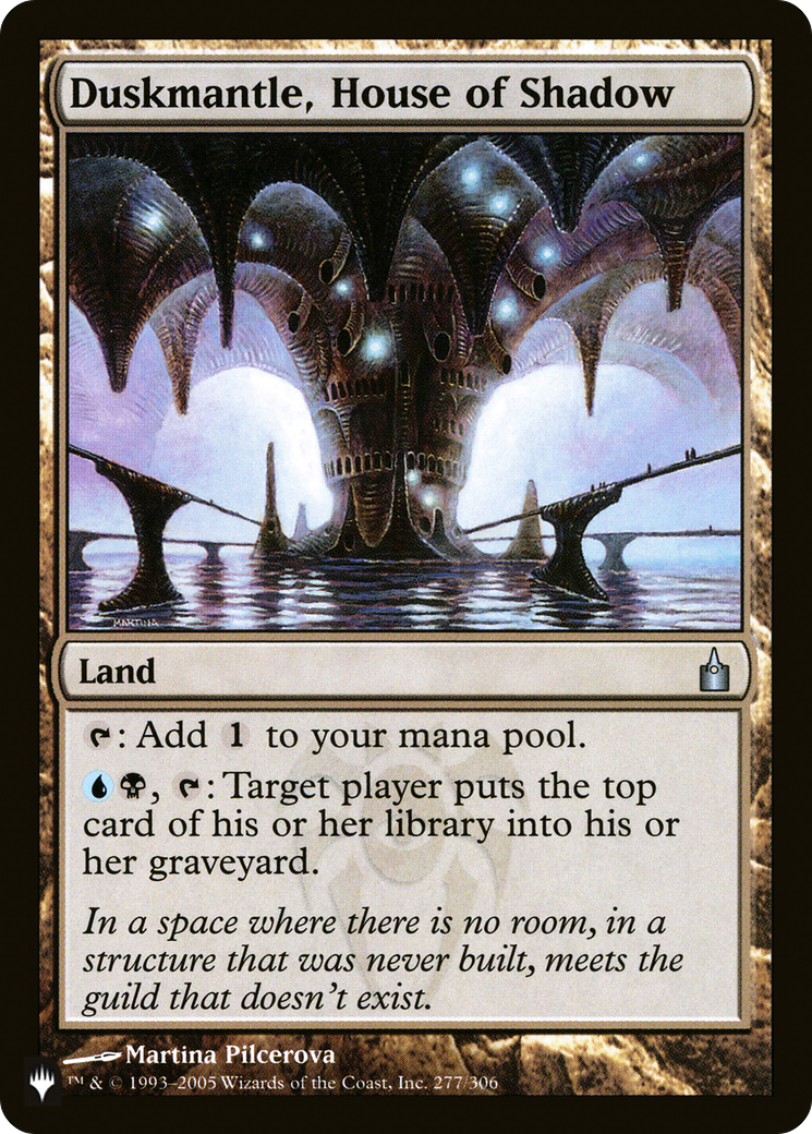 Image of Duskmantle, House of Shadow [The List]