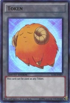 Image of Yellow Sheep Token [LC04-EN007] Ultra Rare