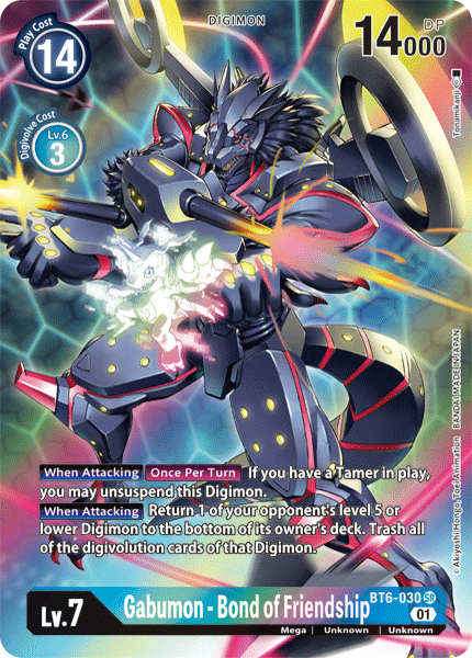 Image of Gabumon - Bond of Friendship [BT6-030] (Alternate Art) [Double Diamond]