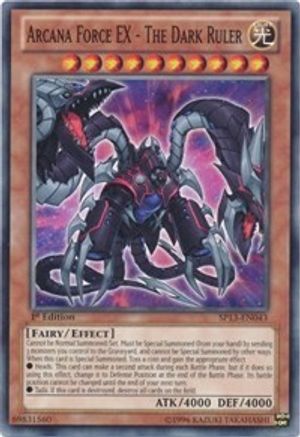 Image of Arcana Force EX - The Dark Ruler [SP13-EN043] Common