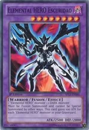 Image of Elemental Hero Escuridao [SP13-EN046] Common