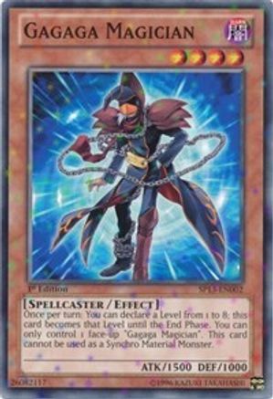 Image of Gagaga Magician [SP13-EN002] Starfoil Rare