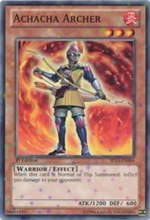 Image of Achacha Archer [SP13-EN004] Starfoil Rare