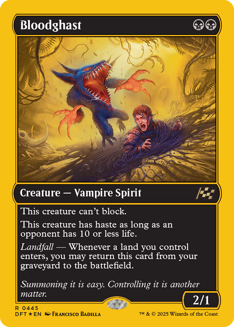 Image of Bloodghast (First-Place Foil) [Aetherdrift]