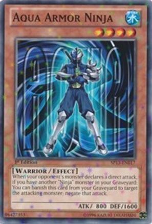 Aqua Armor Ninja [SP13-EN017] Starfoil Rare
