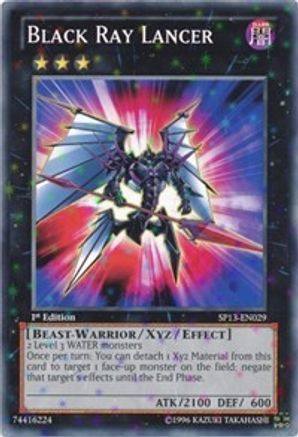 Image of Black Ray Lancer [SP13-EN029] Starfoil Rare