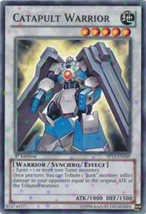Image of Catapult Warrior [SP13-EN049] Starfoil Rare