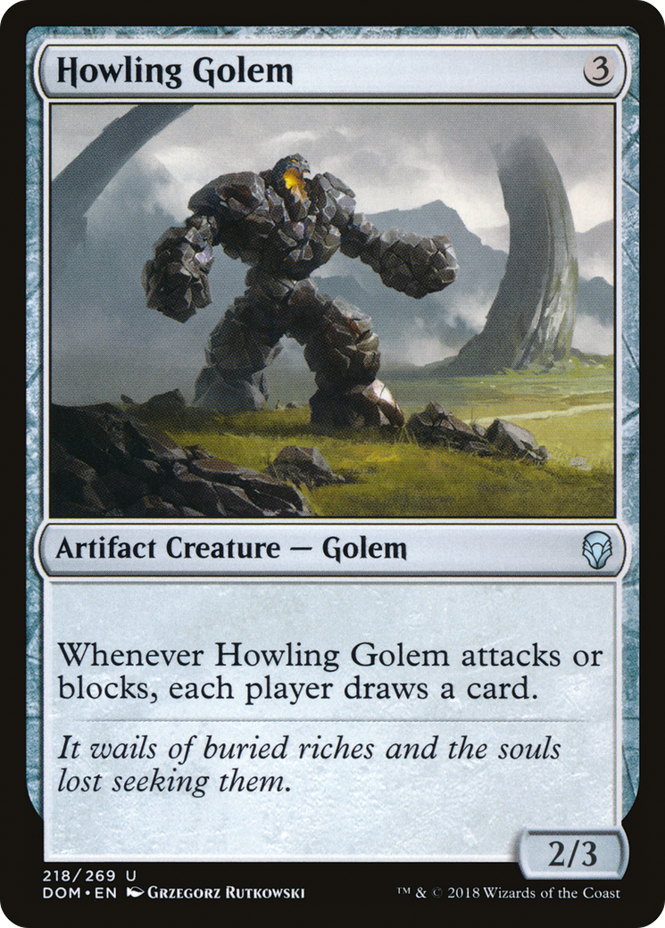 Image of Howling Golem [Dominaria]