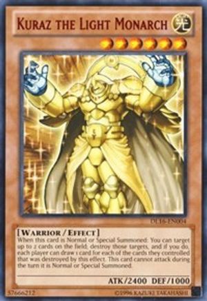 Image of Kuraz the Light Monarch (Red) [DL16-EN004] Rare