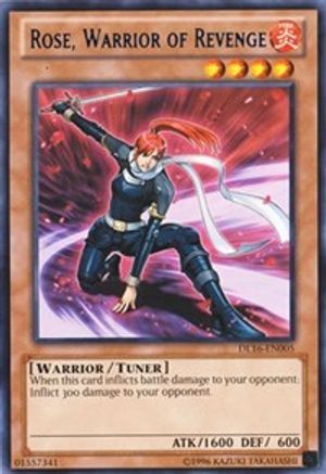Image of Rose, Warrior of Revenge (Blue) [DL16-EN005] Rare
