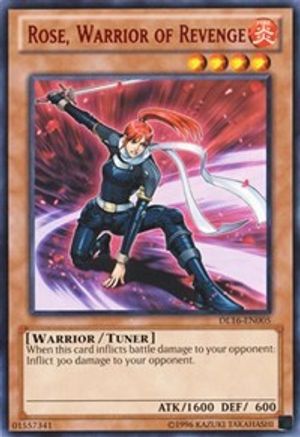 Image of Rose, Warrior of Revenge (Red) [DL16-EN005] Rare