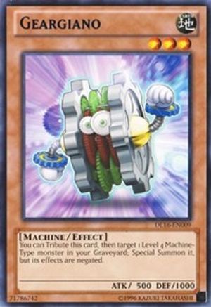 Image of Geargiano (Blue) [DL16-EN009] Rare