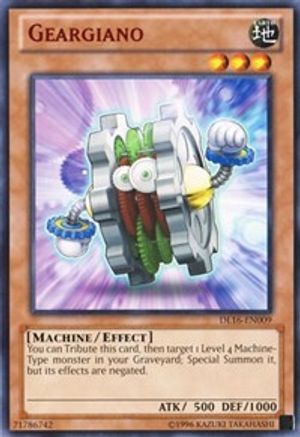 Image of Geargiano (Red) [DL16-EN009] Rare