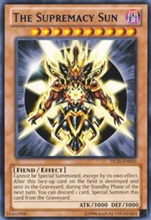Image of The Supremacy Sun (Blue) [DL16-EN010] Rare