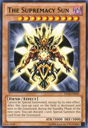 Image of The Supremacy Sun (Green) [DL16-EN010] Rare