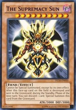 Image of The Supremacy Sun (Purple) [DL16-EN010] Rare