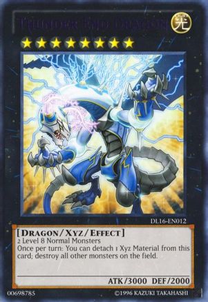 Image of Thunder End Dragon (Purple) [DL16-EN012] Rare