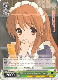 Image of Mikuru Wishing Upon the Stars (SY/WE09-E05) [The Melancholy of Haruhi Suzumiya Extra Booster]