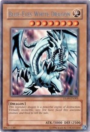 Blue-Eyes White Dragon (Silver) [DL09-EN001] Rare
