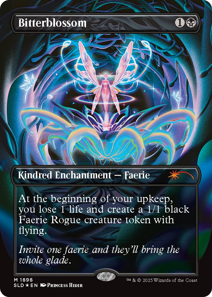 Image of Bitterblossom (Double Rainbow Foil) [Secret Lair Drop Series]